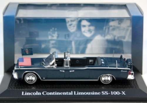 Lincoln Continental SS-110-X 1963 JFK  1/43 Norev NEW+boxed  #4239 instant wheels