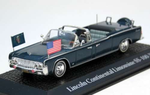 Lincoln Continental SS-110-X 1963 JFK  1/43 Norev NEW+boxed  #4239 instant wheels