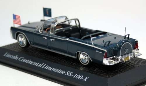 Lincoln Continental SS-110-X 1963 JFK  1/43 Norev NEW+boxed  #4239 instant wheels