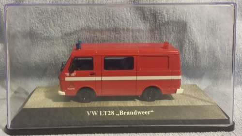 Volkswagen LT28 Brandweer Van 1991 red 1/43 Premium Classixxs NEW+boxed  #4243 instant wheels