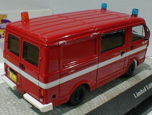 Volkswagen LT28 Brandweer Van 1991 red 1/43 Premium Classixxs NEW+boxed  #4243 instant wheels