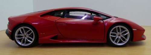 Lamborghini Huracan LP 610-4 2014 red-met 1/18 Welly NEW+boxed #8951 instant wheels