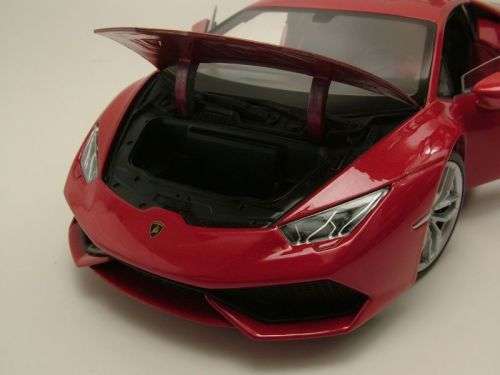 Lamborghini Huracan LP 610-4 2014 red-met 1/18 Welly NEW+boxed #8951 instant wheels