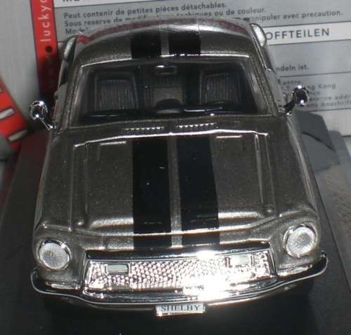 Shelby GT 500 KR 1968 gunmetal 1/43 Road Signature NEW+boxed  #4253 instant wheels