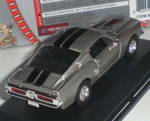 Shelby GT 500 KR 1968 gunmetal 1/43 Road Signature NEW+boxed  #4253 instant wheels