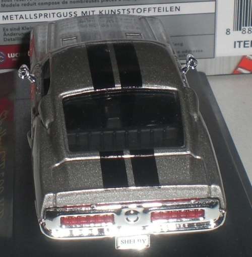 Shelby GT 500 KR 1968 gunmetal 1/43 Road Signature NEW+boxed  #4253 instant wheels