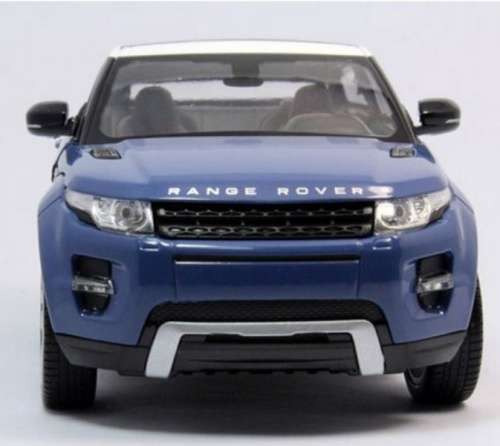 Land Rover Range Rover Evoque 2011 blue 1/24 Welly NEW+boxed  #2144 instant wheels