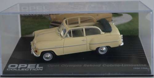 Opel Olympia Rekord Cabrio 1954 beige 1/43 IXO NEW+boxed  #4272 instant wheels