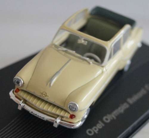 Opel Olympia Rekord Cabrio 1954 beige 1/43 IXO NEW+boxed  #4272 instant wheels