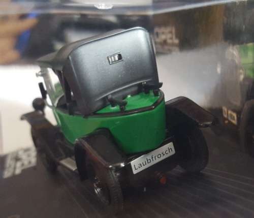 Opel Laubfrosch 4/12PS 1924 1/43 IXO NEW+showcased  #4281 instant wheels