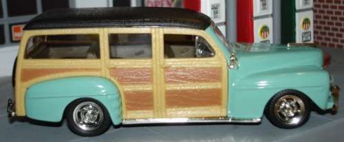 Ford Woody 1948 green 1/43 Road Signature NEW+boxed  #4292 instant wheels