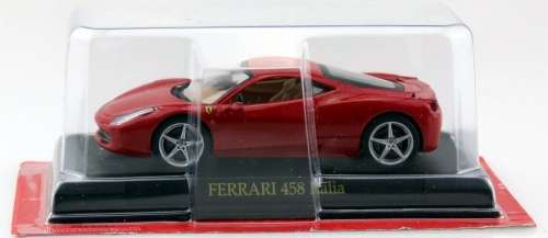 Ferrari 458 Italia 2009 red 1/43 IXO NEWinBlister  #4326 instant wheels