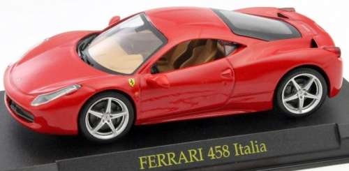 Ferrari 458 Italia 2009 red 1/43 IXO NEWinBlister  #4326 instant wheels