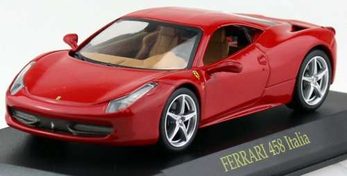 Ferrari 458 Italia 2009 red 1/43 IXO NEWinBlister  #4326 instant wheels