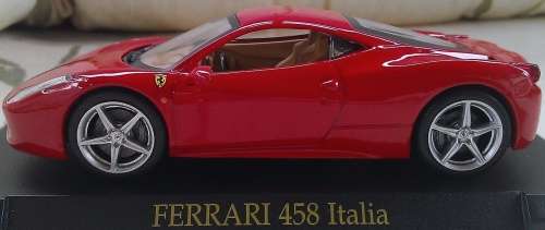 Ferrari 458 Italia 2009 red 1/43 IXO NEWinBlister  #4326 instant wheels