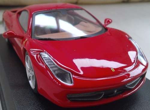 Ferrari 458 Italia 2009 red 1/43 IXO NEWinBlister  #4326 instant wheels