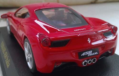 Ferrari 458 Italia 2009 red 1/43 IXO NEWinBlister  #4326 instant wheels