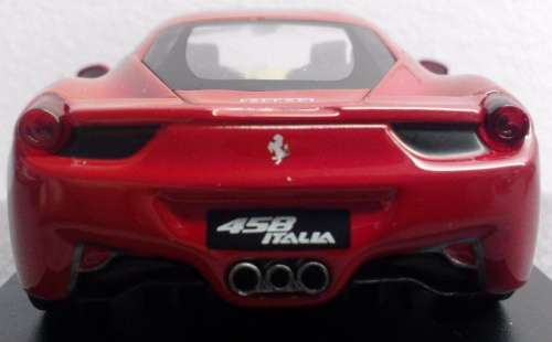 Ferrari 458 Italia 2009 red 1/43 IXO NEWinBlister  #4326 instant wheels