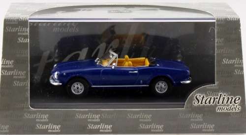 Fiat 124 Spider 1966 blue-met 1/43 Starline NEW+boxed  #4296 instant wheels