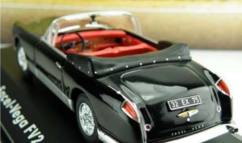 Facel Vega FV2 Cabriolet (open) 1956 1/43 IXO NEW+boxed  #4297 instant wheels