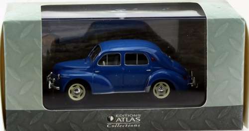 Renault 4CV Luxe 1956 blue 1/43 IXO NEW+boxed  #4301 instant wheels