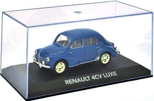 Renault 4CV Luxe 1956 blue 1/43 IXO NEW+boxed  #4301 instant wheels
