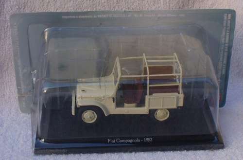 Jeep Fiat Campangnola 1952 beige 1/43 IXO NEWinBlister  #4309 instant wheels