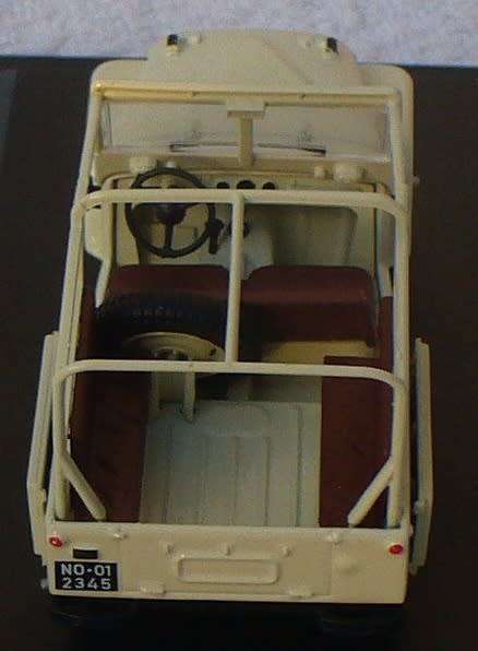 Jeep Fiat Campangnola 1952 beige 1/43 IXO NEWinBlister  #4309 instant wheels