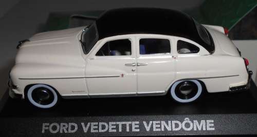 Ford Vedette (Vendome) 1948 cream 1/43 IXO NEW+boxed   #4312 instant wheels