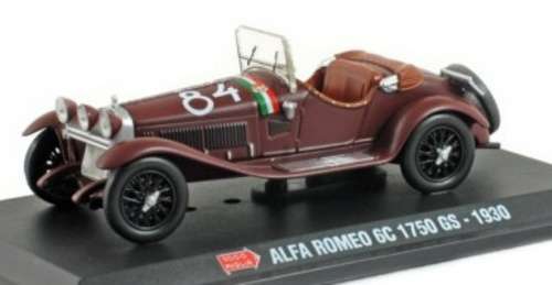 Alfa Romeo 6C 1750 GS #84 MM 1930 1/43 IXO NEW+boxed  #4313 instant wheels