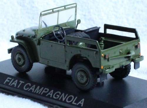 Fiat Campagnola Jeep 1959 olive 1/43 IXO NEWinBlister  #4314 instant wheels
