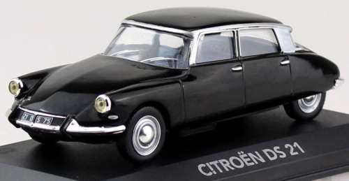 Citroen DS21 1969 black 1/43 IXO NEW+boxed  #4316 instant wheels
