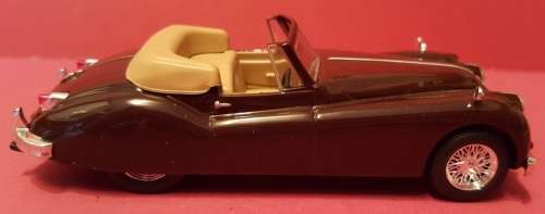 Jaguar XK140 Convertible 1956 burgundy 1/43 IXO NEWinBlister  #4321 instant wheels