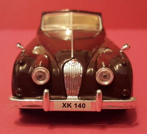 Jaguar XK140 Convertible 1956 burgundy 1/43 IXO NEWinBlister  #4321 instant wheels