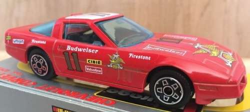 Chevrolet Corvette Budweiser #11 Nascar 1997 1/43 Bburago NEW+boxed  #4323 instant wheels