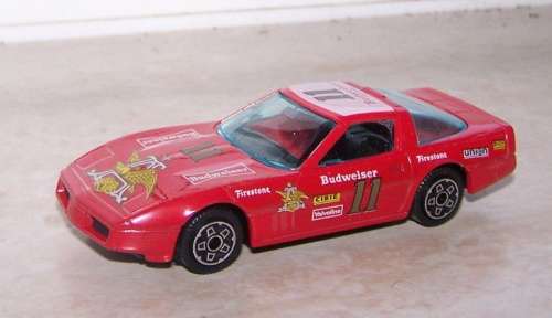 Chevrolet Corvette Budweiser #11 Nascar 1997 1/43 Bburago NEW+boxed  #4323 instant wheels