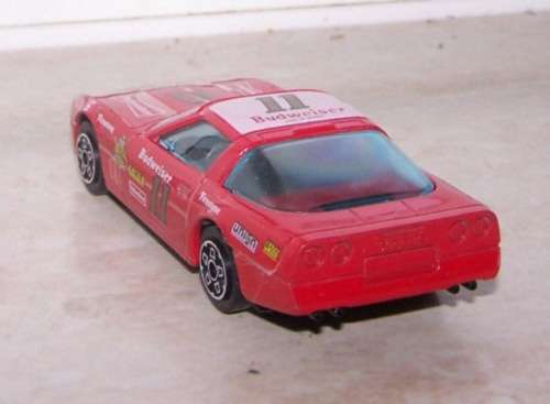 Chevrolet Corvette Budweiser #11 Nascar 1997 1/43 Bburago NEW+boxed  #4323 instant wheels