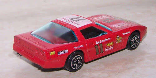 Chevrolet Corvette Budweiser #11 Nascar 1997 1/43 Bburago NEW+boxed  #4323 instant wheels