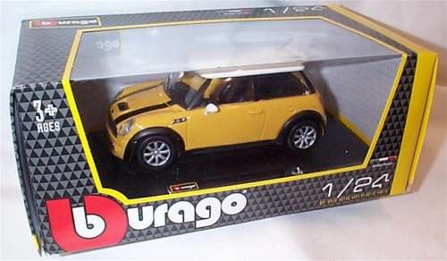Mini Cooper S 2012 1/24 Bburago NEW+boxed  #2009 instant wheels