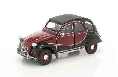 Citroen 2CV 6 CHARLESTON EDITION 1980 1/24 Welly NEW #2021 instant wheels