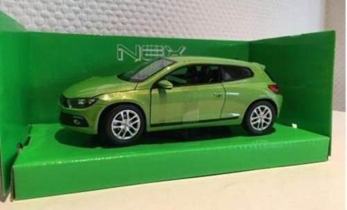 Volkswagen Scirocco III lt.green-met 1/24 Welly NEW+boxed  #2034 instant wheels