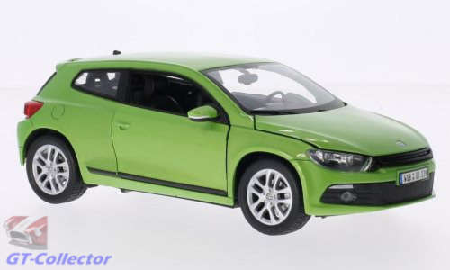 Volkswagen Scirocco III lt.green-met 1/24 Welly NEW+boxed  #2034 instant wheels