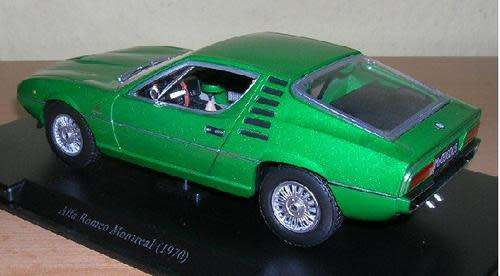 Alfa Romeo Montreal 1977 green-met 1/24 IXO NEW+boxed FREE delivery #2048 instant wheels