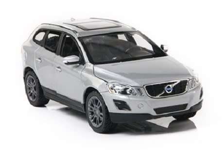 Volvo XC 60 2002 silver 1/24 Rastar NEW+boxed  #2052 instant wheels