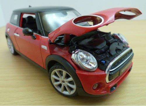 Mini Cooper S Hatch 2014 red 1/24 Welly NEW+boxed  #2080 instant wheels