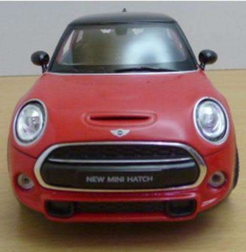 Mini Cooper S Hatch 2014 red 1/24 Welly NEW+boxed  #2080 instant wheels