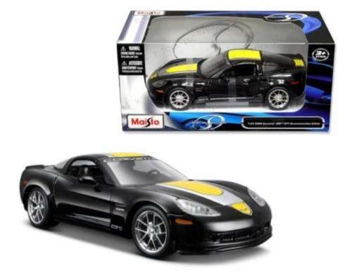 Chevrolet Corvette Z06 GT1 2009 1/24 Maisto NEW+Boxed  #2093 instant wheels