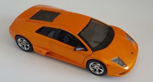 Lamborghini Murcielago LP640 2007 orange-met 1/24 Maisto NEW  #2095 instant wheels