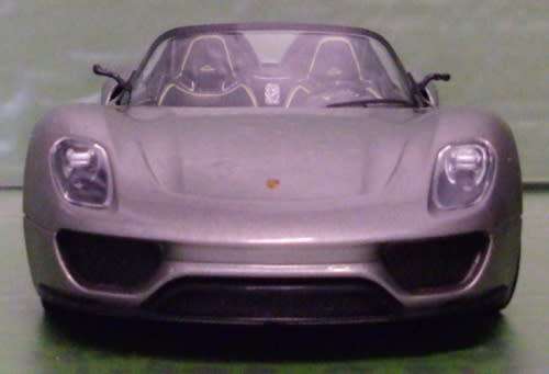 Porsche 918 Spyder 2013 silver 1/24 Welly NEW+boxed  #2098 instant wheels