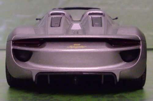 Porsche 918 Spyder 2013 silver 1/24 Welly NEW+boxed  #2098 instant wheels